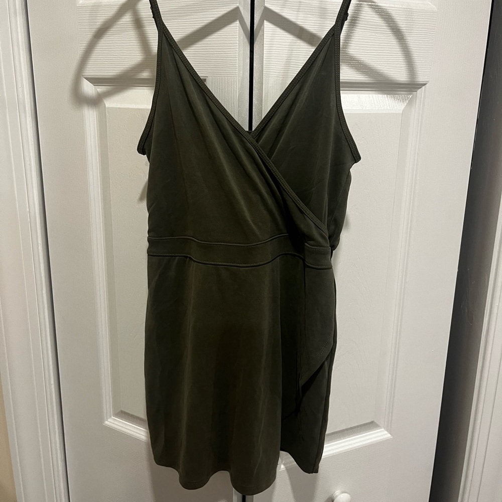 Olive Green Abercrombie romper